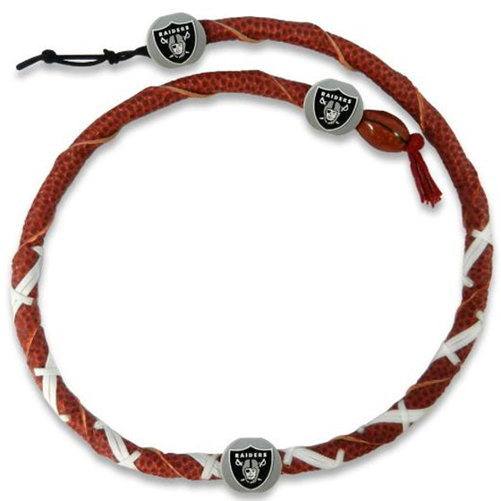 Las Vegas Raiders Necklace Spiral Football CO