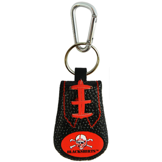 Nebraska Cornhuskers Keychain Team Color Football Blackshirts CO