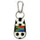 South Africa Flag Keychain Classic Soccer CO