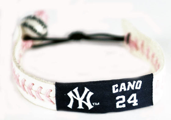 New York Yankees Bracelet Baseball Pink Robinson Cano CO