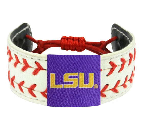 LSU Tigers Bracelet Classic Two Seamer Baseball CO