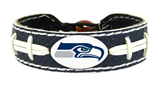 Seattle Seahawks Bracelet Team Color Football Navy CO