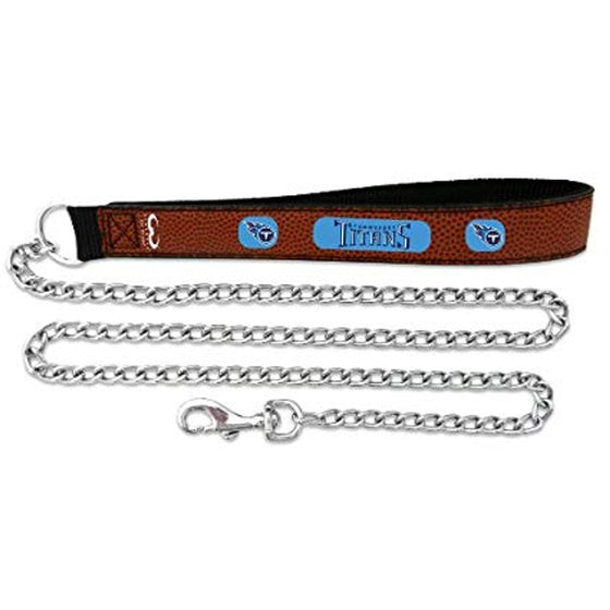 Tennessee Titans Football Leather Leash - L