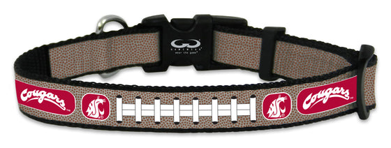 Washington State Cougars Reflective Toy Football Collar  CO