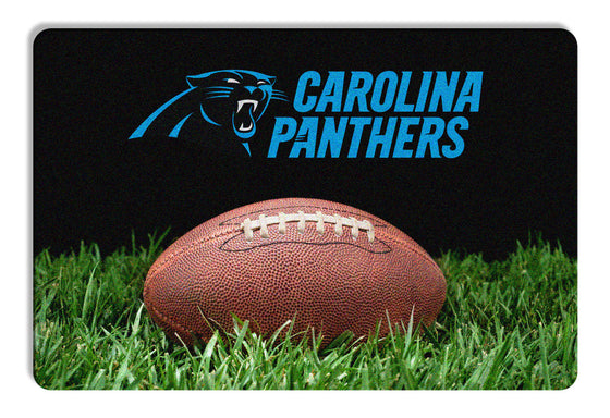 Carolina Panthers Classic NFL Football Pet Bowl Mat - L