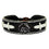 Boise State Broncos Bracelet Team Color Football Black Leather CO