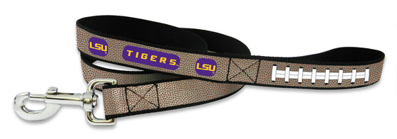 LSU Tigers Reflective Football Leash - S