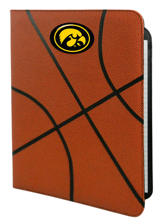 Iowa Hawkeyes Classic Basketball Portfolio - 8.5 in x 11 in