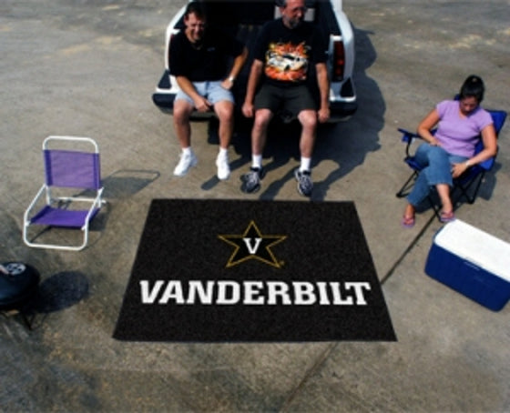 Vanderbilt Commodores Area Rug - Tailgater - Special Order