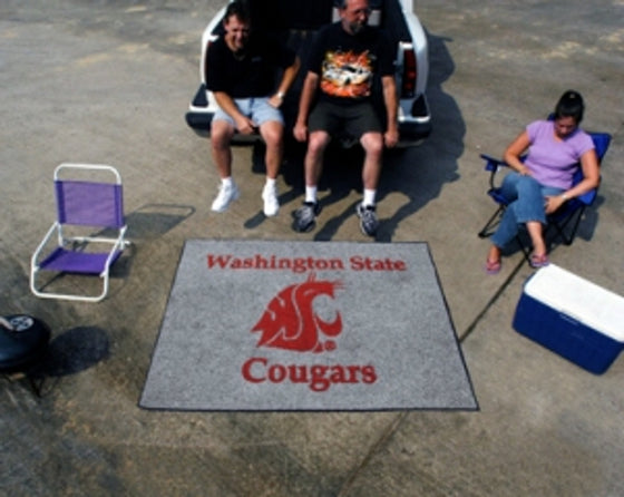 Washington State Cougars Area Rug - Tailgater - Special Order