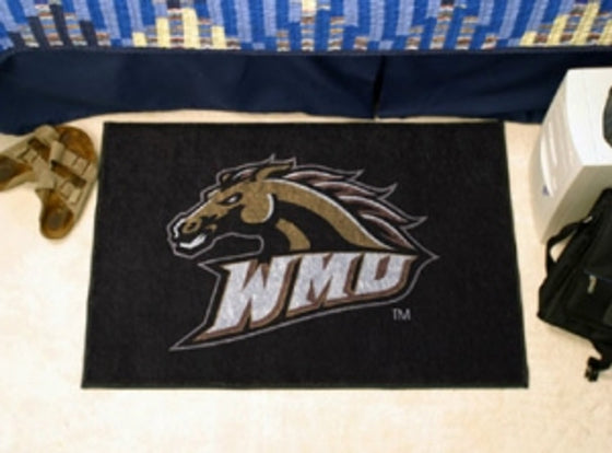 Western Michigan Broncos Rug - Starter Style - Special Order