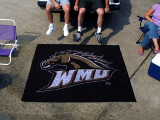 Western Michigan Broncos Area Rug - Tailgater - Special Order