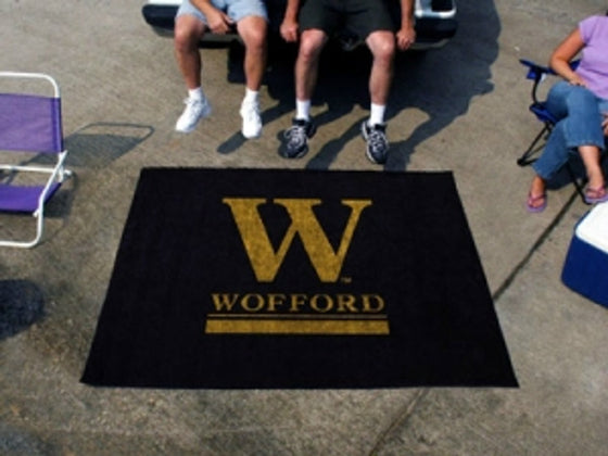 Wofford Terriers Area Rug - Tailgater - Special Order