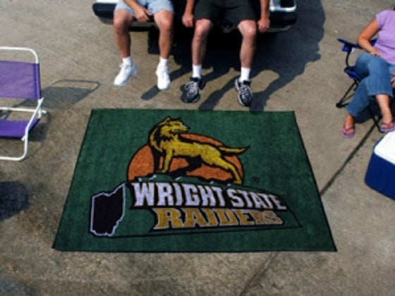 Wright State Raiders Area Rug - Tailgater - Special Order