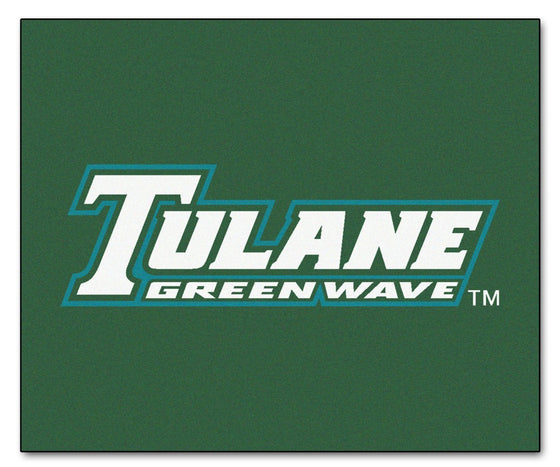 Tulane Green Wave Area Rug - Tailgater - Special Order