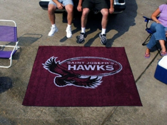 St. Joseph's Hawks Area Rug - Tailgater - Special Order