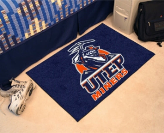 UTEP Miners Rug - Starter Style - Special Order