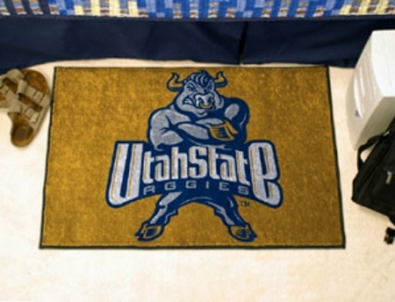 Utah State Aggies Rug - Starter Style - Special Order