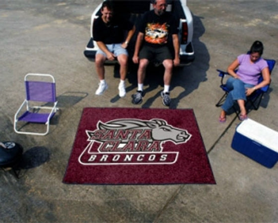 Santa Clara Broncos Area Rug - Tailgater - Special Order