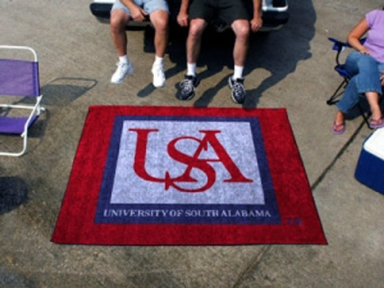 South Alabama Jaguars Area Rug - Tailgater - Special Order