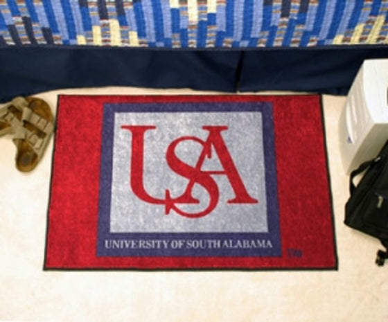 South Alabama Jaguars Rug - Starter Style - Special Order