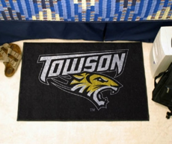 Towson Tigers Rug - Starter Style - Special Order