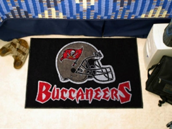 Tampa Bay Buccaneers Rug - Starter Style, Helmet Design - Special Order