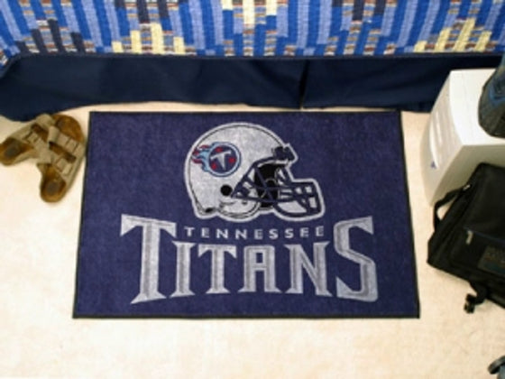 Tennessee Titans Rug - Starter Style, Helmet Design - Special Order