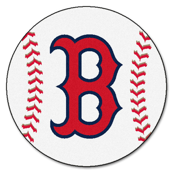 Boston Red Sox Baseball Mat 29 inch - Special Order