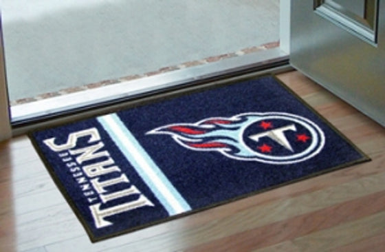 Tennessee Titans Rug - Starter Style, Logo Design - Special Order