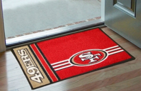 San Francisco 49ers Rug - Starter Style, Logo Design - Special Order