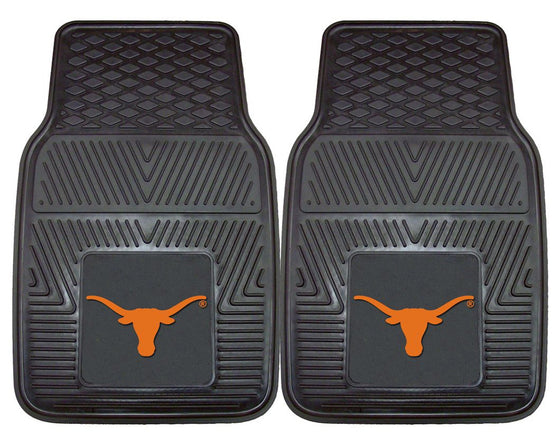 Texas Longhorns Heavy Duty 2-Piece Vinyl Car Mats (CDG)