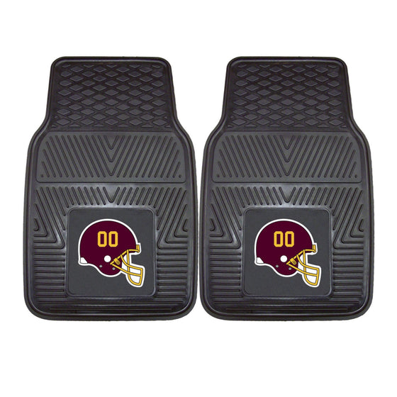 Washington Football Team Car Mats Heavy Duty 2 Piece Vinyl