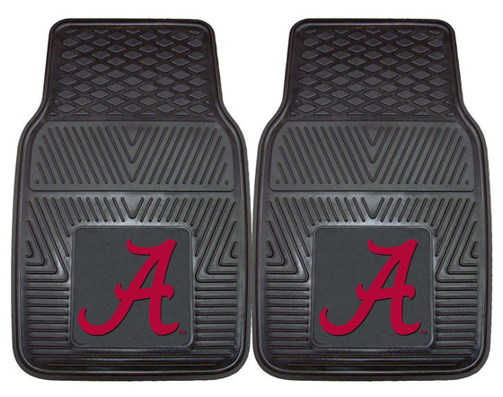 Alabama Crimson Tide Heavy Duty 2-Piece Vinyl Car Mats (CDG)