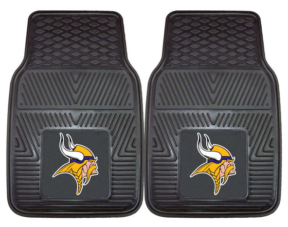 Minnesota Vikings Car Mats Heavy Duty 2 Piece Vinyl (CDG)