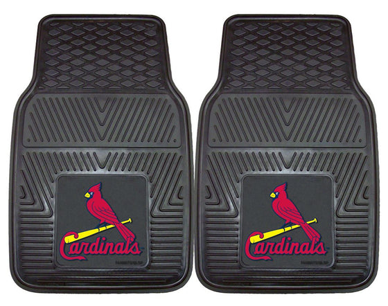 St. Louis Cardinals Heavy Duty 2-Piece Vinyl Car Mats (CDG)