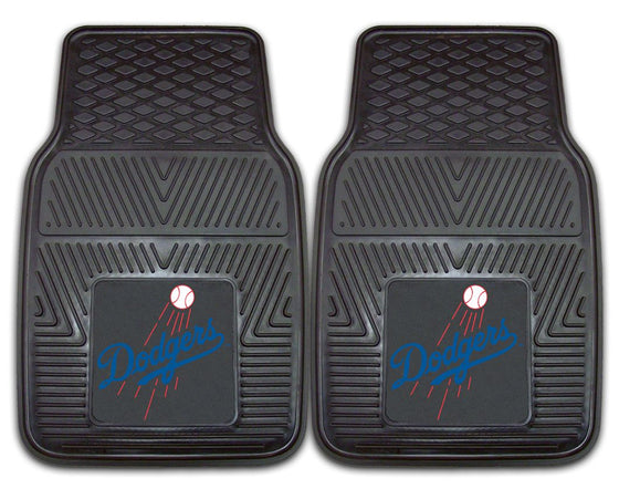 Los Angeles Dodgers Heavy Duty 2-Piece Vinyl Car Mats (CDG)