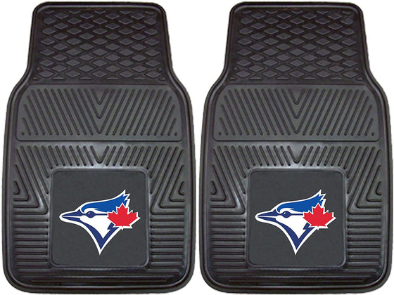 Toronto Blue Jays Heavy Duty 2-Piece Vinyl Car Mats - Special Order