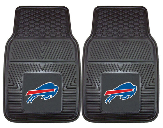 Buffalo Bills Car Mats Heavy Duty 2 Piece Vinyl (CDG)