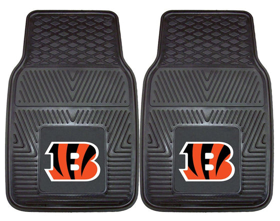 Cincinnati Bengals Car Mats Heavy Duty 2 Piece Vinyl (CDG)