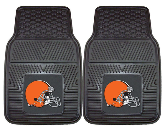 Cleveland Browns Car Mats Heavy Duty 2 Piece Vinyl (CDG)