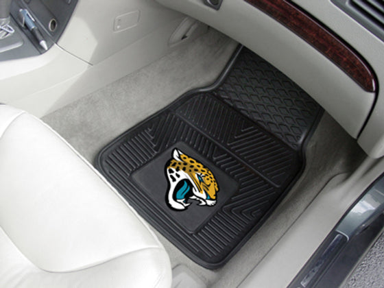 Jacksonville Jaguars Car Mats Heavy Duty 2 Piece Vinyl (CDG)