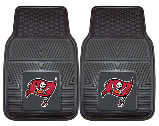 Tampa Bay Buccaneers Car Mats Heavy Duty 2 Piece Vinyl (CDG)