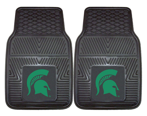 Michigan State Spartans Heavy Duty 2-Piece Vinyl Car Mats (CDG)