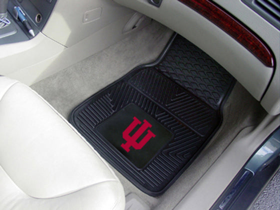 Indiana Hoosiers Heavy Duty 2-Piece Vinyl Car Mats (CDG)