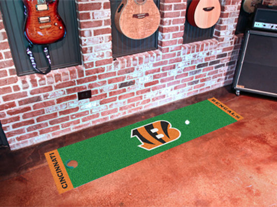 Cincinnati Bengals Putting Green Mat - Special Order