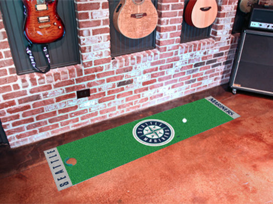 Seattle Mariners Putting Green Mat - Special Order