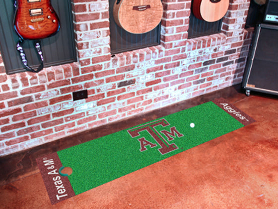 Texas A&M Aggies Putting Green Mat - Special Order