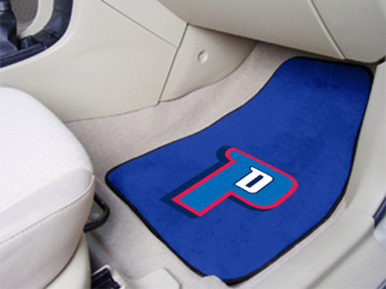 Detroit Pistons Printed Carpet Car Mat 2 Piece Set - Special Order