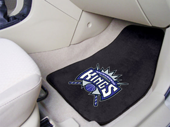 Sacramento Kings Car Mats Printed Carpet 2 Piece Set - Special Order